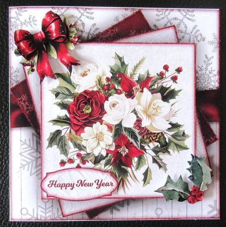 Christmas Flowers Mini Kit by Davina Rundle