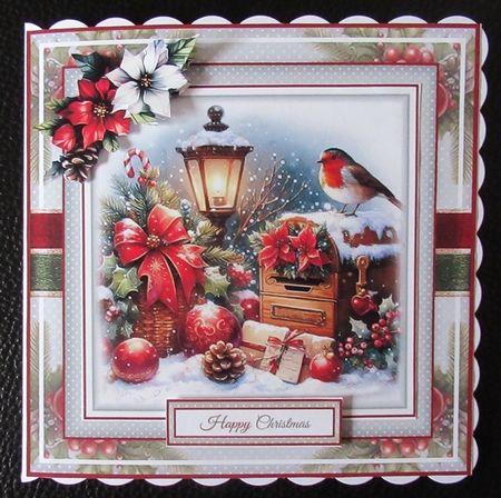 Christmas Mailbox Mini Page Kit by Davina Rundle