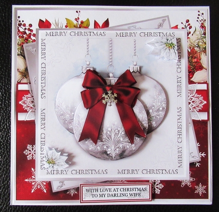 Silver Baubles by Davina Rundle