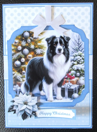 CHRISTMAS BORDER COLLIES by Davina Rundle