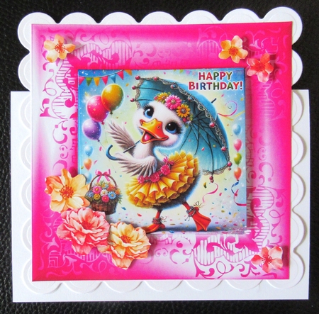 Birthday Duck by Davina Rundle