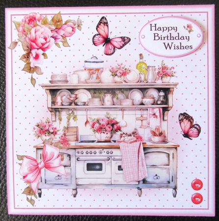 Floral Kitchen Range by Davina Rundle