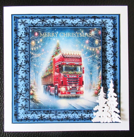 Festive Lorry  by Davina Rundle