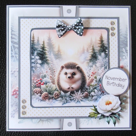 Winter Woodland Wildlife by Davina Rundle