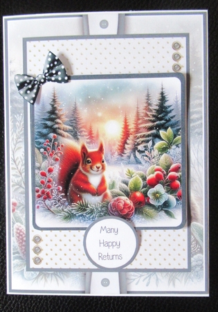 Winter Woodland Wildlife by Davina Rundle
