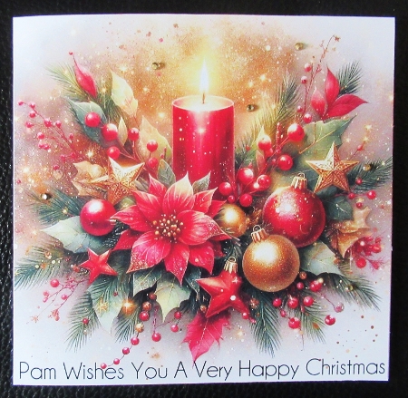 Festive Candles 3 by Davina Rundle