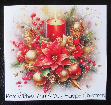 Festive Candles 3 by Davina Rundle