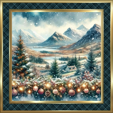 A Scottish Highland Christmas 2 by Davina Rundle