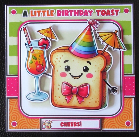 A Birthday Toast Mini Kit by Davina Rundle