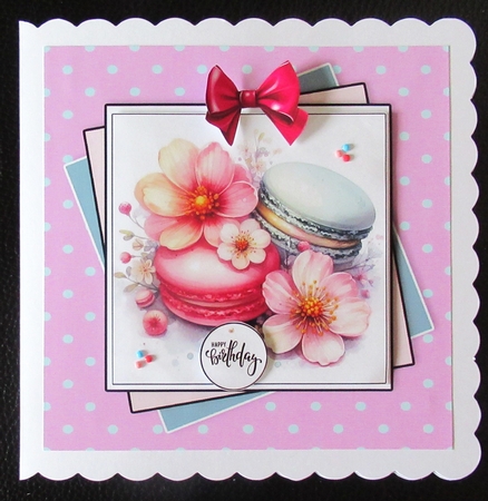 Sweet Wishes Card & Toppers Set by Davina Rundle