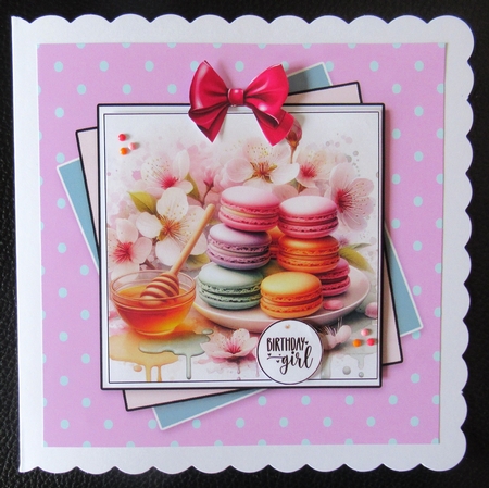 Sweet Wishes Card & Toppers Set by Davina Rundle