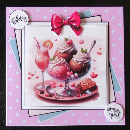 Chill Its Your Day Card & Toppers Set by Davina Rundle