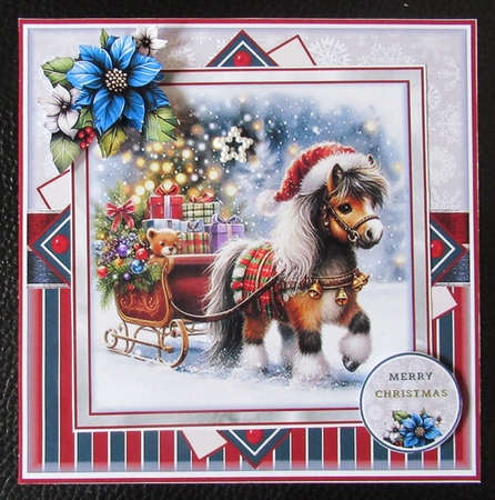 Jingle Bells Sleigh 02 Mini Page Kit by Davina Rundle