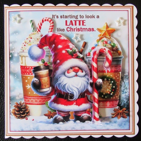 Christmas Coffee mini kit by Davina Rundle