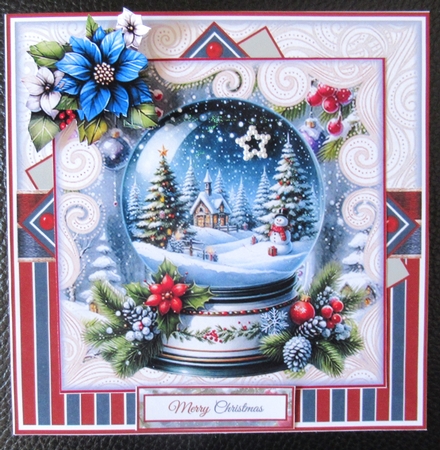 Festive Snow Globe Mini Page Kit by Davina Rundle