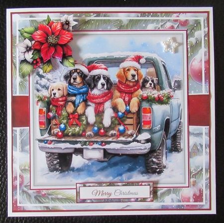 Driving Home For Christmas Mini Page Kit by Davina Rundle