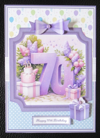 BIRTHDAY AGES 60, 65, 70, by Davina Rundle