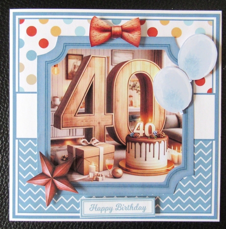BIRTHDAY NUMBERS 30, 40, 50 - men - REQUEST by Davina Rundle