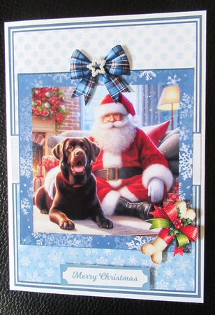 CHOCOLATE LABRADORS CHRISTMAS - REQUEST by Davina Rundle