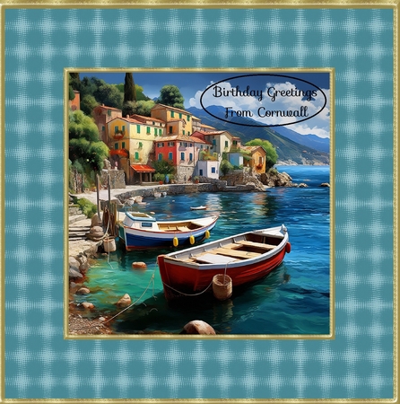 Fishing Village by Davina Rundle