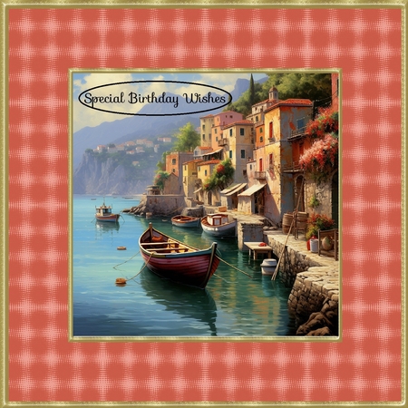Fishing Village by Davina Rundle