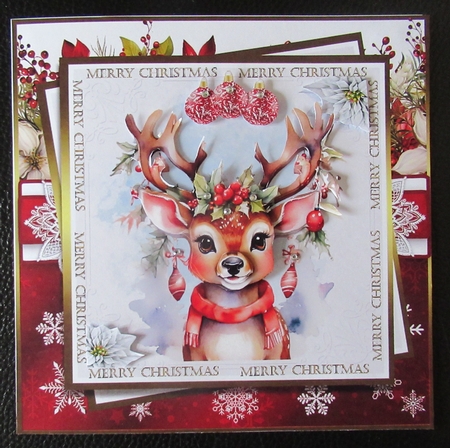 Deer Christmas by Davina Rundle