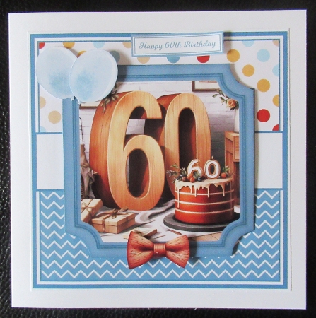 BIRTHDAY NUMBERS 60, 65, 70 for men by Davina Rundle