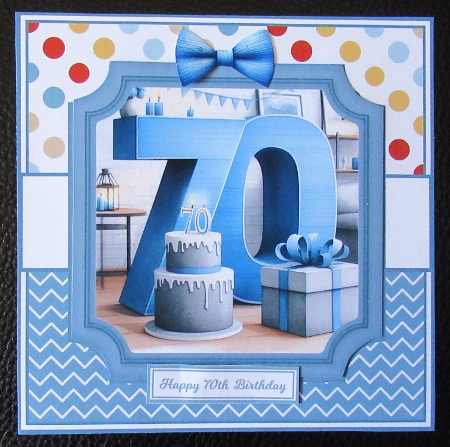 BIRTHDAY NUMBERS 60, 65, 70 for men by Davina Rundle