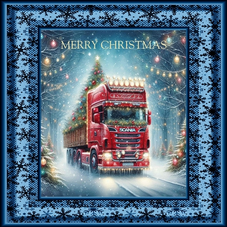 24 Christmas Time 2 Frames by Davina Rundle