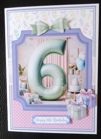 BIRTHDAY BALLOON - AGES 1 - 6 by Davina Rundle