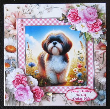 Summer Meadow Dogs 9 by Davina Rundle