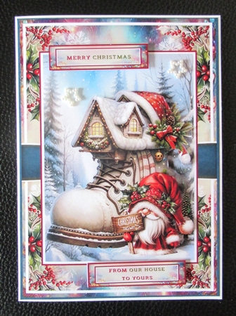 Christmas Gnome House Mini Page Kit by Davina Rundle