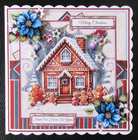Christmas Gingerbread House Mini Page Kit by Davina Rundle
