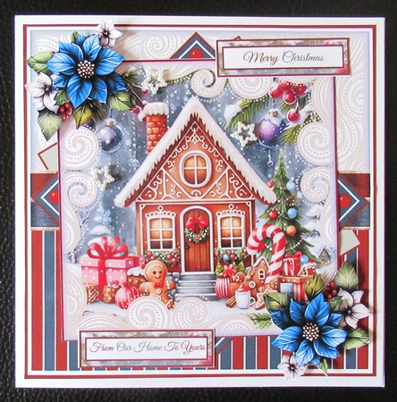 Christmas Gingerbread House Mini Page Kit by Davina Rundle