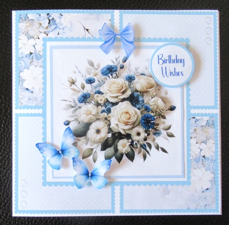 Bouquets of Blue by Davina Rundle
