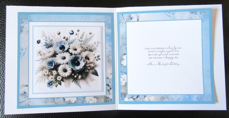 Bouquets of Blue by Davina Rundle