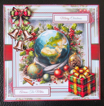 Christmas Across The Miles Mini Page Kit by Davina Rundle