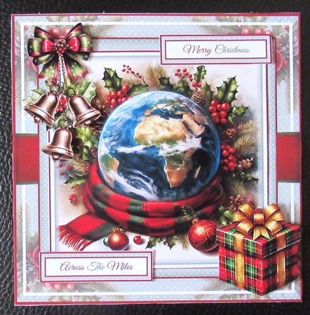 Christmas Across The Miles Mini Page Kit by Davina Rundle