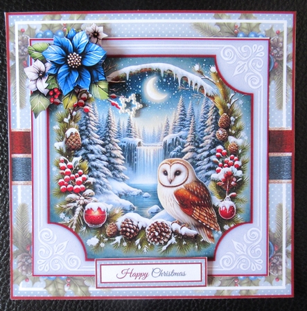 Christmas Owl Mini Page Kit by Davina Rundle