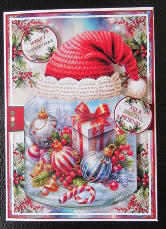 Christmas Jar Mini Page Kit by Davina Rundle