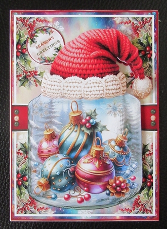 Christmas Jar Mini Page Kit by Davina Rundle