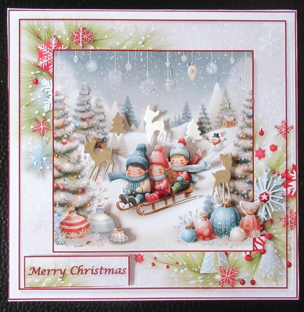 Christmas Sleigh Ride Mini Kit  by Davina Rundle