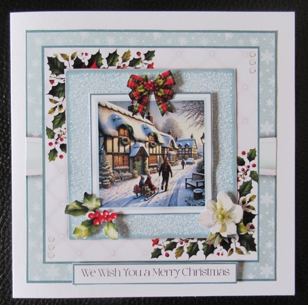 A Snowy Christmas Village by Davina Rundle
