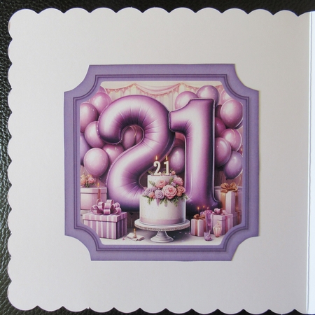 16,18,21 BIRTHDAY BALLOON by Davina Rundle