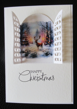 Winter Forest Stag by Davina Rundle