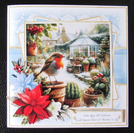 Robin First Snow by Davina Rundle