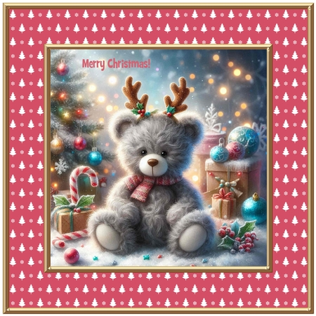 Christmas Teddies 2 by Davina Rundle