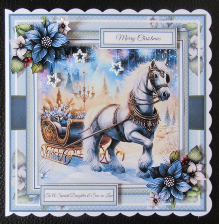 Christmas Horse Mini Page Kit by Davina Rundle