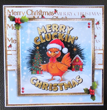 Christmas humour animals by Davina Rundle