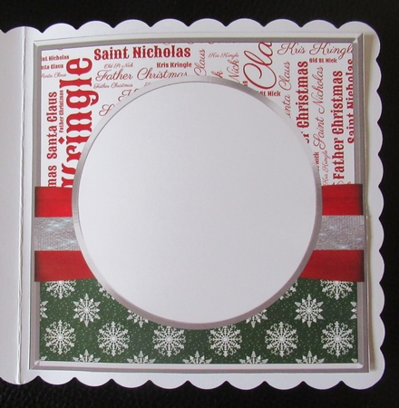 Santa Wreath 3 Insert by Davina Rundle